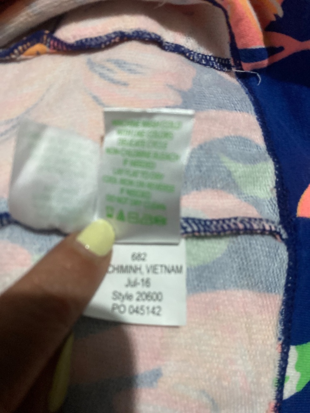 Lilly Pulitzer M Skipper Popover - Picture 14 of 14